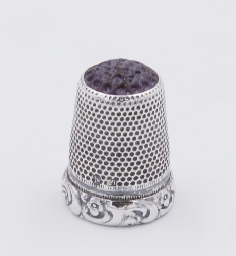 Fingerhut 800er silber zart - silber,