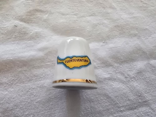 Fingerhut porzellan - fingerhut,,