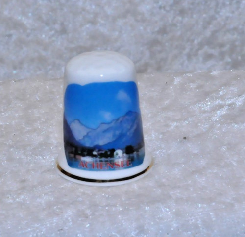 Fingerhut porzellan l - -,
