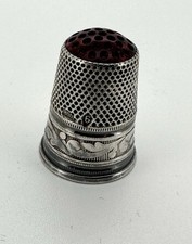 Antiker Fingerhut Silber 800