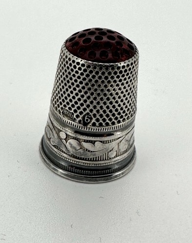 Antiker fingerhut silber 800 - antiker,