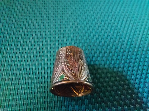 Fingerhut jugendstil filigran - fingerhut,