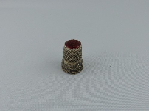 Antiker fingerhut silber 750 - antiker,