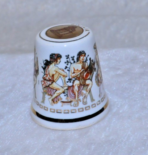 Fingerhut porzellan - porzellan,