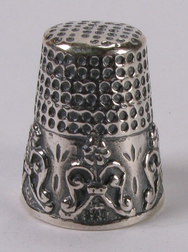 Fingerhut thimble silber - thimble,