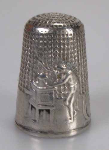 Fingerhut thimble silber - fingerhut,