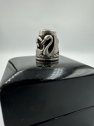 Fingerhut silber 925 schwäne - silber, 925,