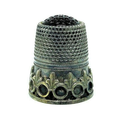 Fingerhut aus silber - aus,