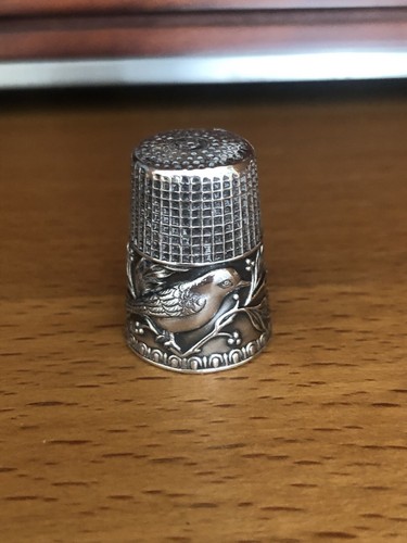 Antik fingerhut silber - silber,