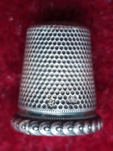 Fingerhut 800 silber antik - 800,