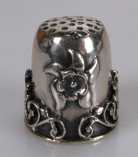Fingerhut thimble silber - fingerhut,