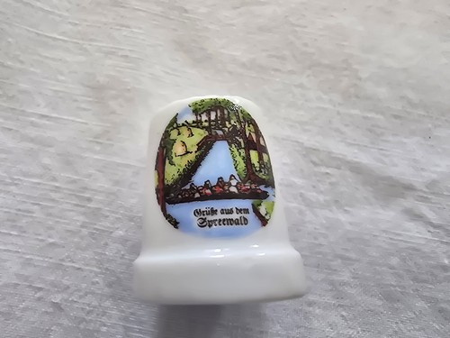 Fingerhut porzellan grüße - fingerhut,,
