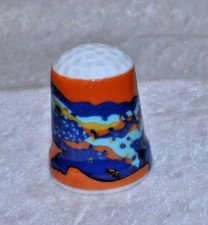 Fingerhut   -  Porzellan   -