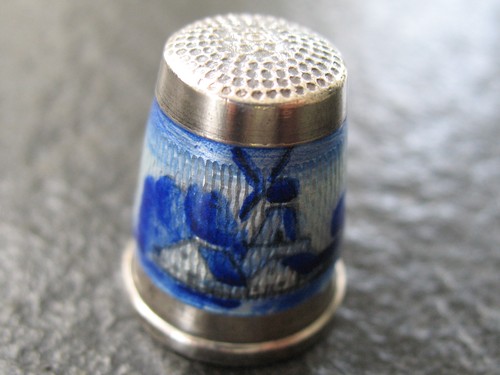 Fingerhut silber 925 - fingerhut, mit