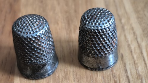 Alte fingerhüte aus eisen - 2,