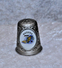 Fingerhut  - Metall  -  RHODES