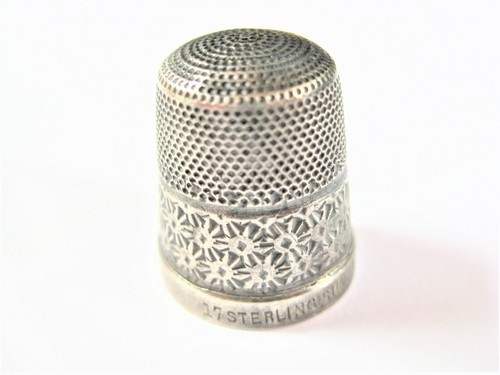 Antiker fingerhut silber 925 - antiker,