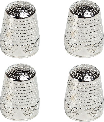 Fingerhut silberfarben - fingerhut,