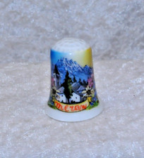 Fingerhut  - Porzellan -    L