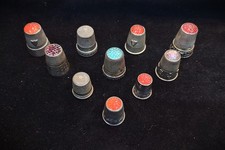 Antike Fingerhutsammlung aus