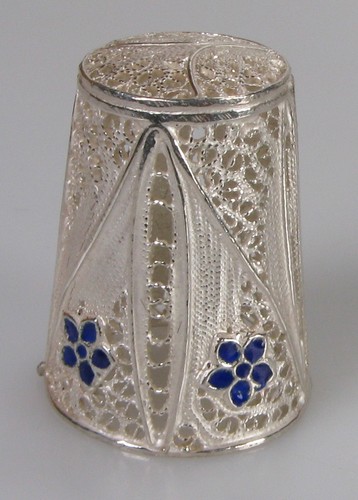 Fingerhut thimble silber 925 - fingerhut,