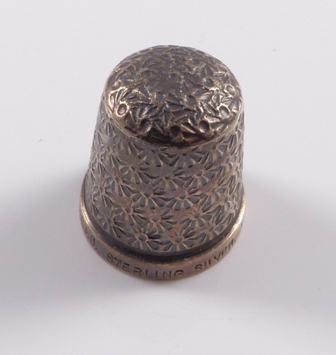 Fingerhut sterling silber - sterling,