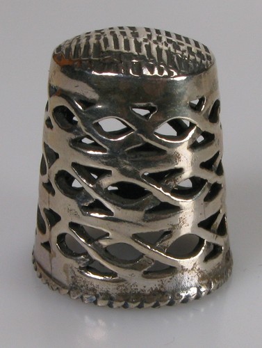Fingerhut thimble silber - silber, 925