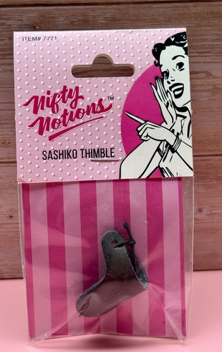 Sashiko thimble fingerhut - sashiko,